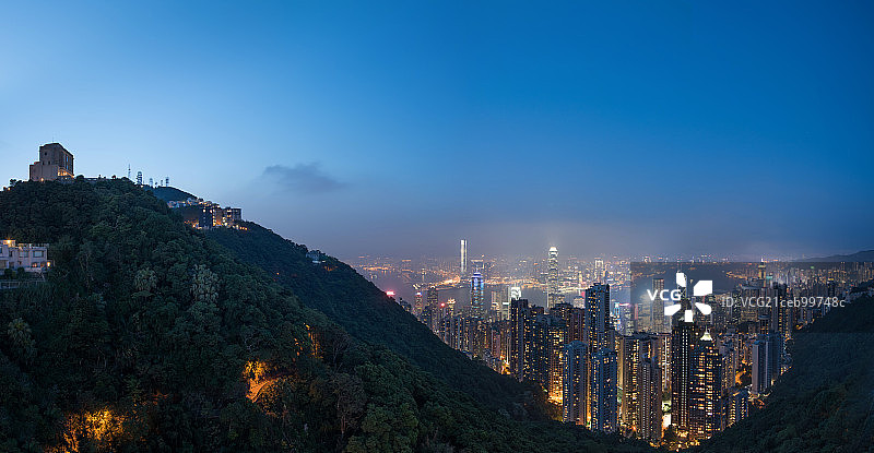 香港太平山图片素材