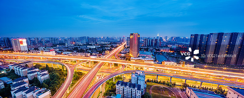 杭州高架道路图片素材