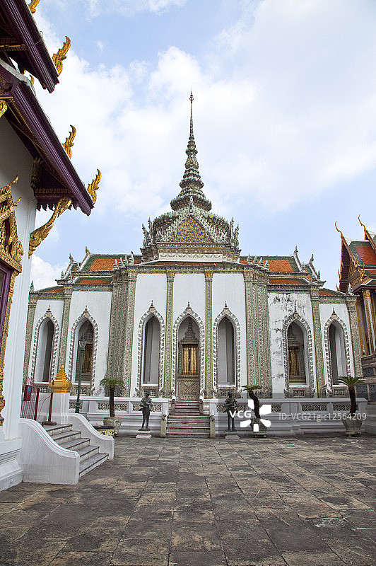 泰国, 曼谷, 大皇宫, 玉佛寺, 藏经阁图片素材