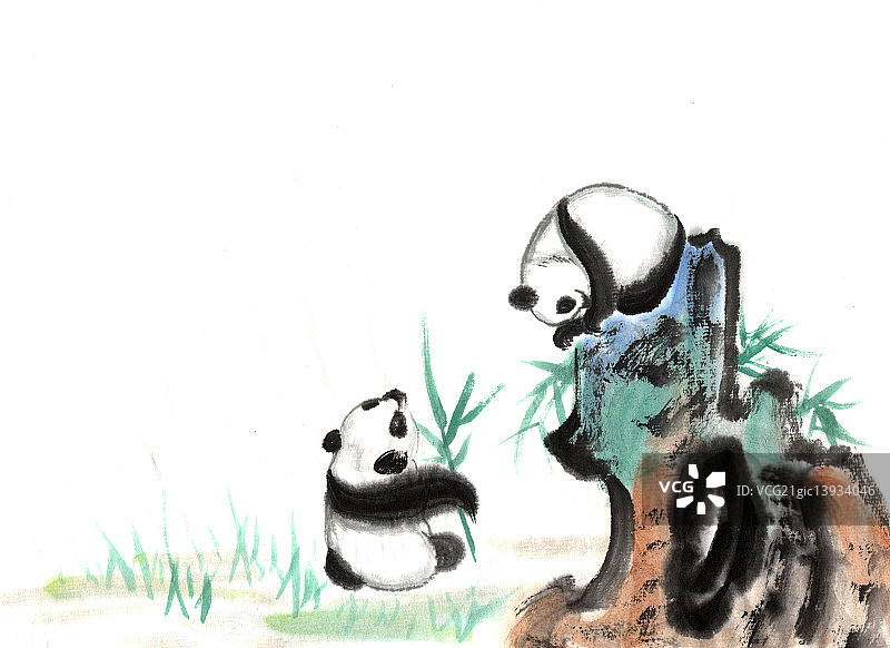 熊猫日常图片素材