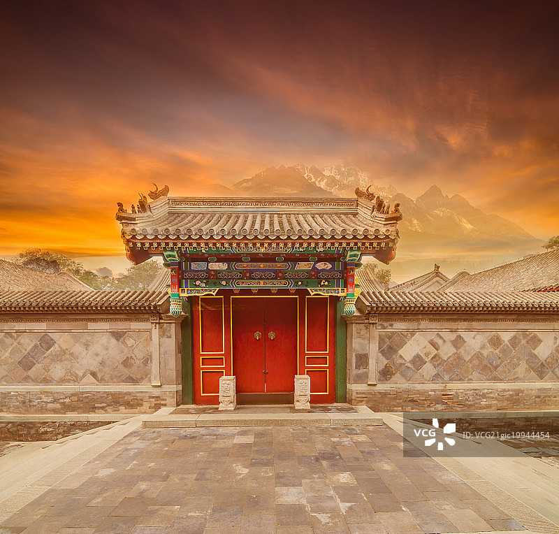 中国古建筑图片素材