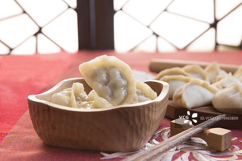 春节食物水饺图片素材