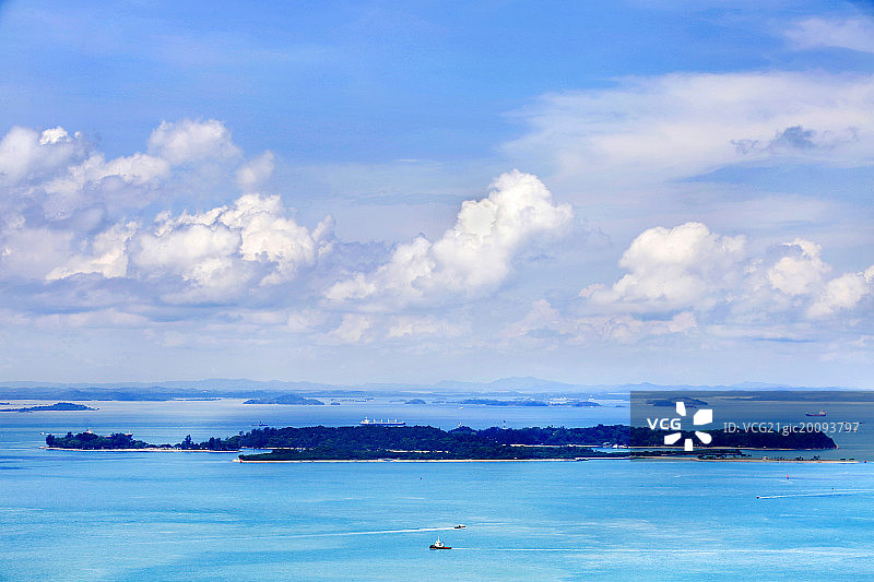 新加坡海边图片素材
