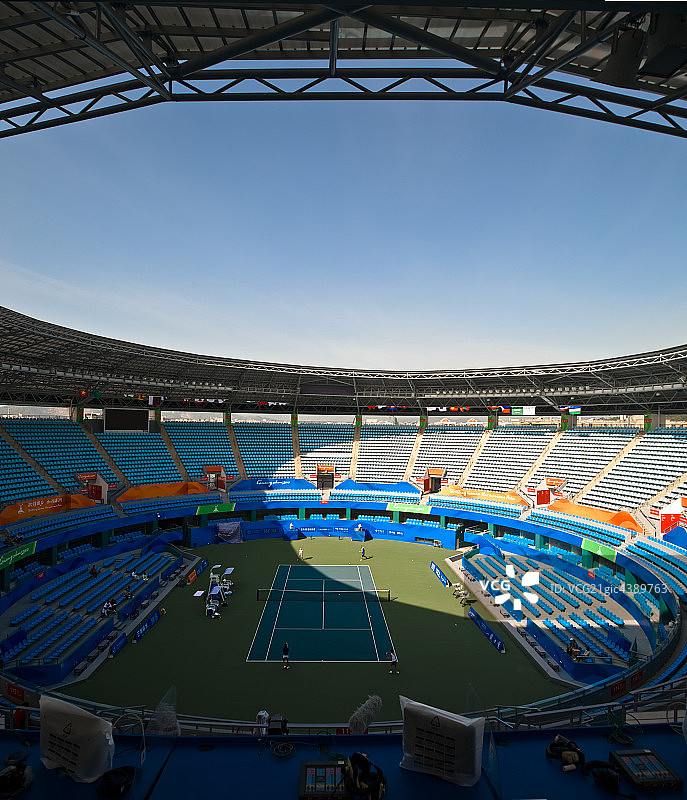 广东奥林匹克网球中心,中国,广州图片素材