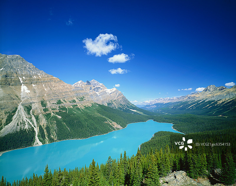 加拿大班夫国家公园风光图片素材