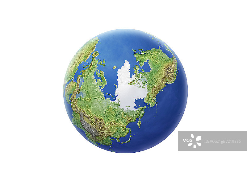 地球，北极图片素材