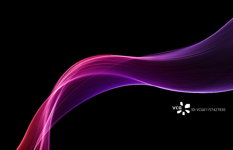 用紫色抽象烟的形状图片素材