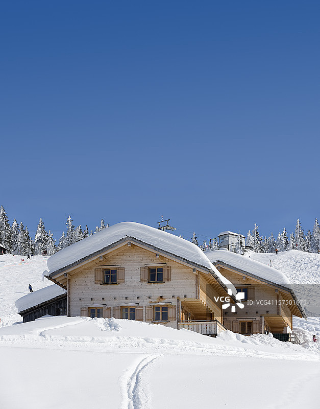 阿尔卑斯山滑雪场(图片尺寸XXXL)图片素材