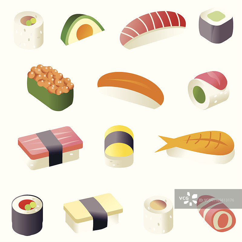 寿司，你喜欢吗?图片素材
