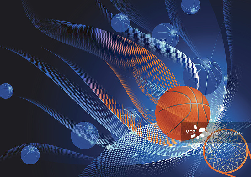 篮球运动的背景图片素材