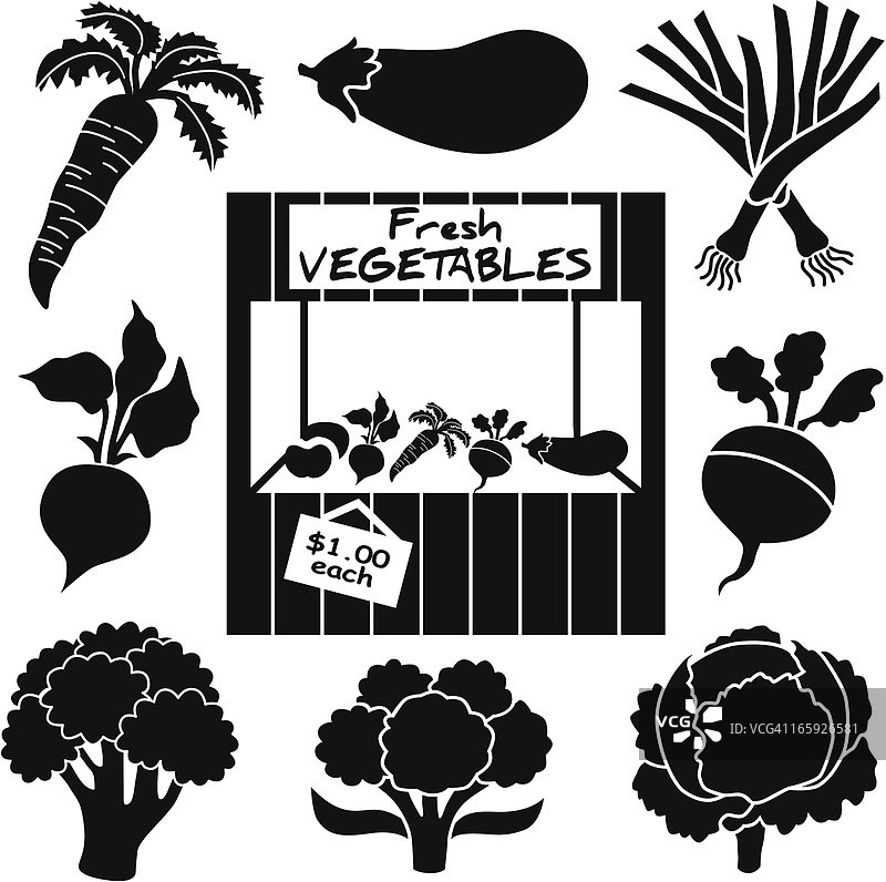蔬菜的图标图片素材