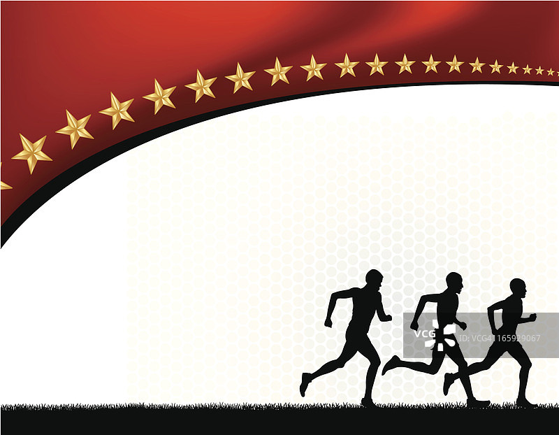 慢跑者或越野跑者-男人的健康图片素材