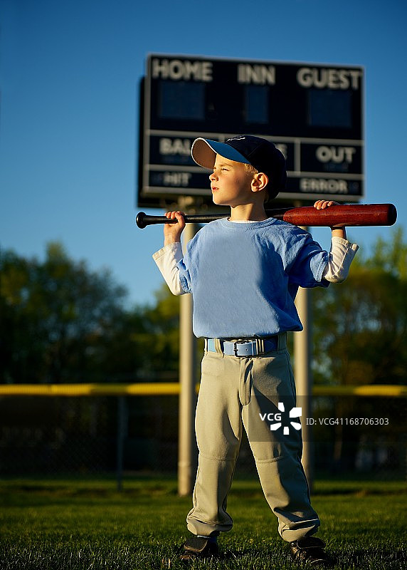 少年棒球联盟肖像图片素材