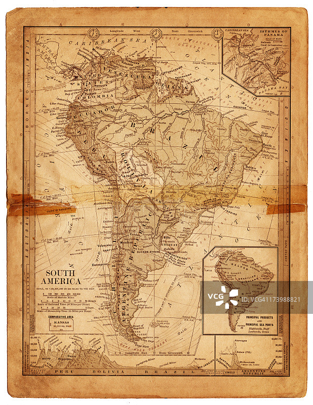 1884年南美图片素材
