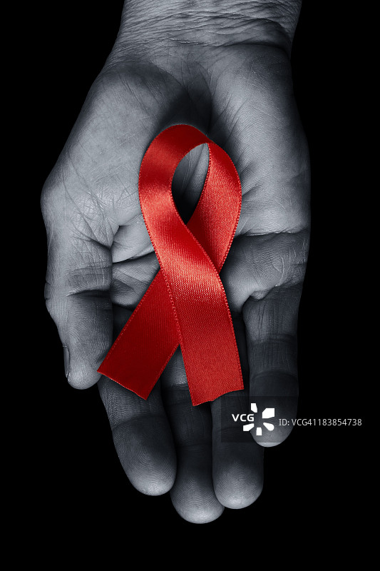 艾滋病宣传丝带图片素材