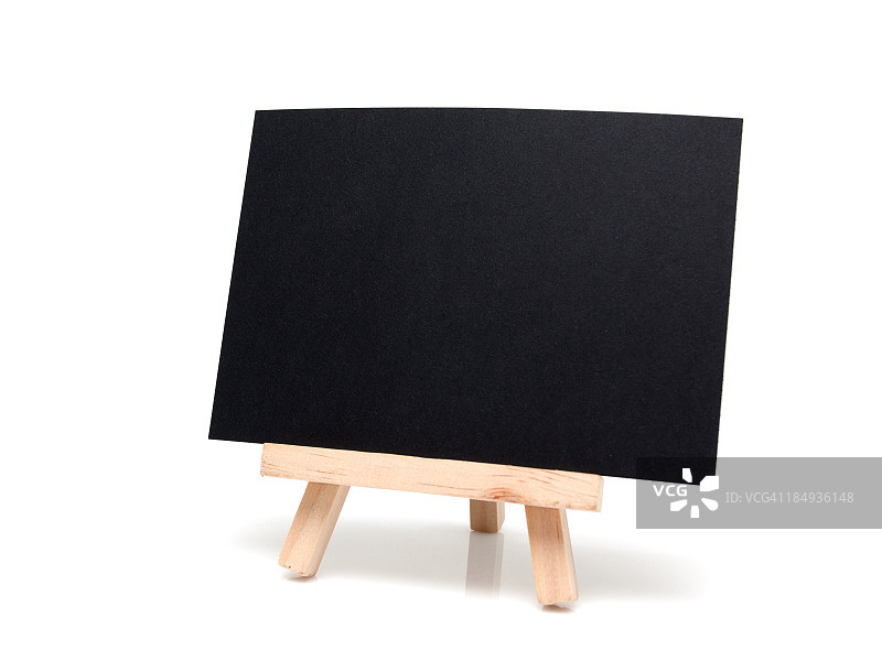 空白黑板孤立在白色背景图片素材