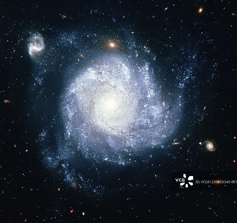 螺旋星系 (NGC 1309)图片素材