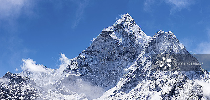 但达布拉姆 - 喜马拉雅山脉图片素材