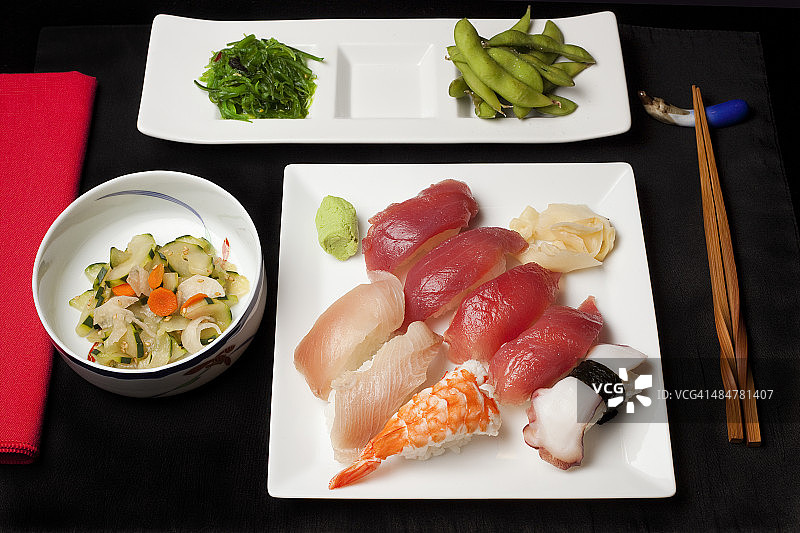 寿司的种类图片素材