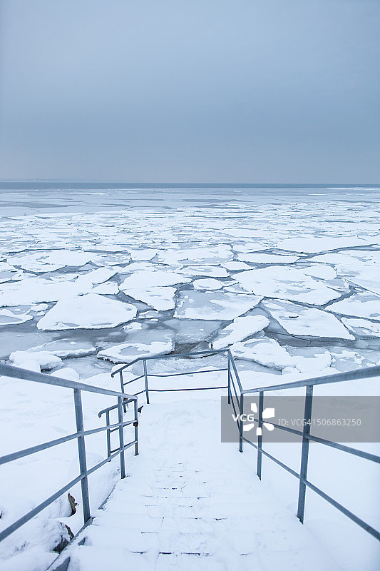 冰冻的海洋图片素材