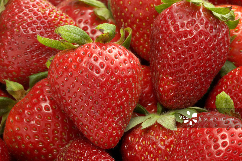 新鲜的草莓图片素材