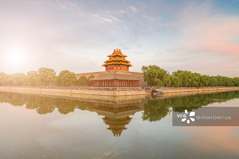 北京紫禁城的一角图片素材