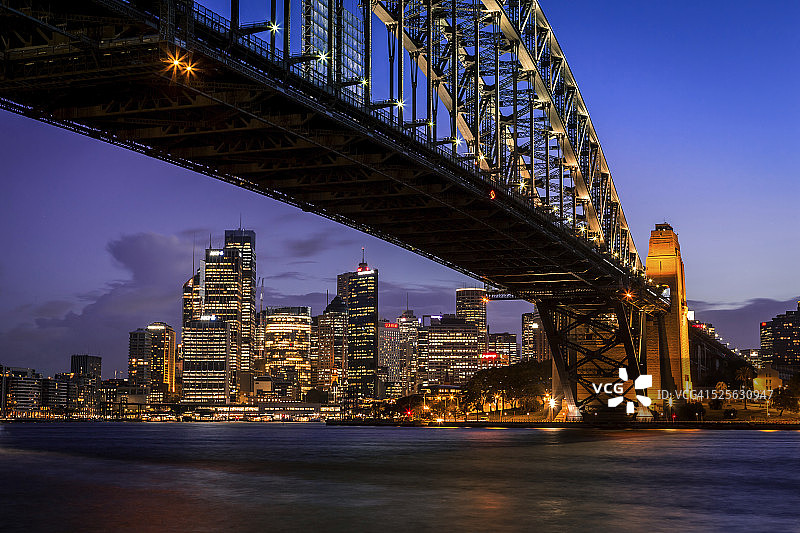 悉尼的夜晚图片素材