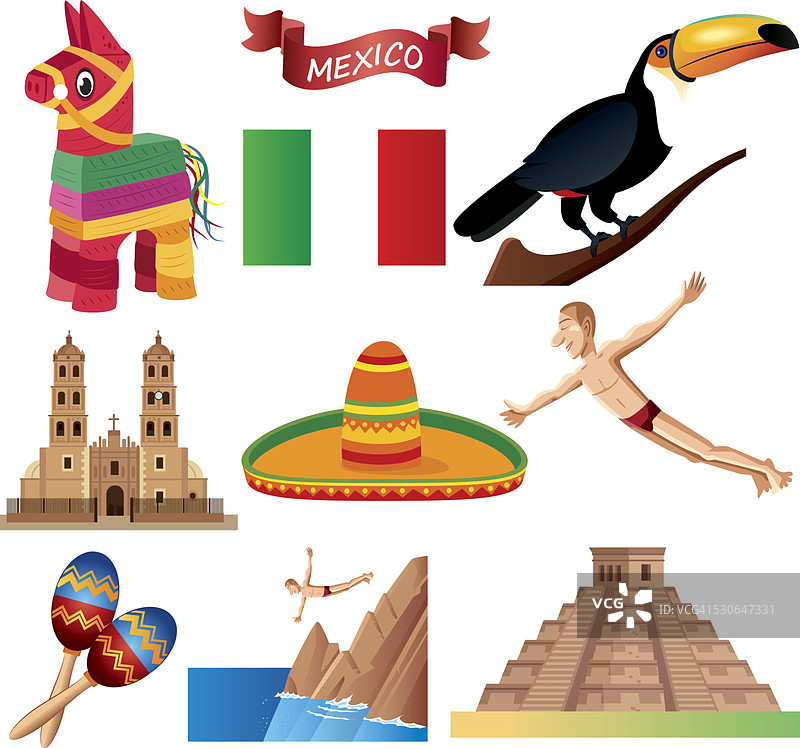 墨西哥的符号图片素材