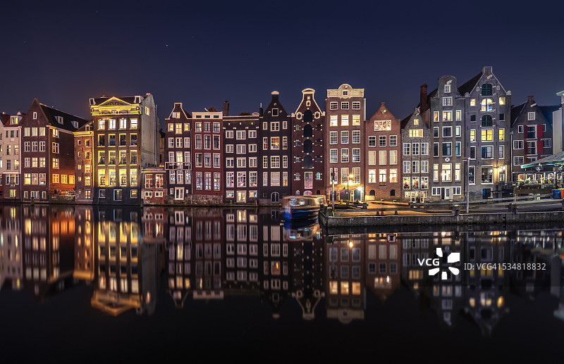 阿姆斯特丹之夜图片素材