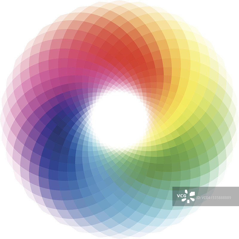 色彩斑斓的漩涡图片素材
