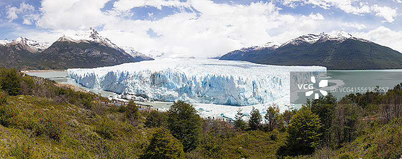 莫雷诺冰川测量员，阿根廷巴塔哥尼亚图片素材