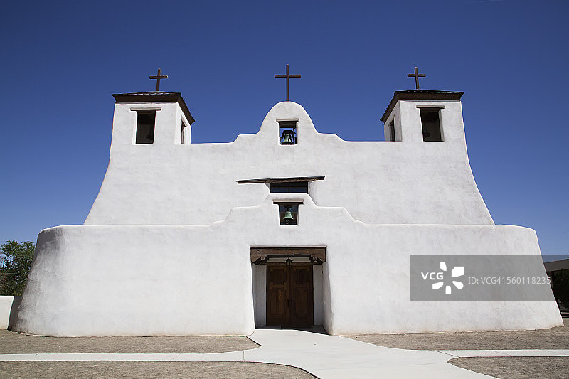 Isleta Pueblo，圣奥古斯丁教会图片素材