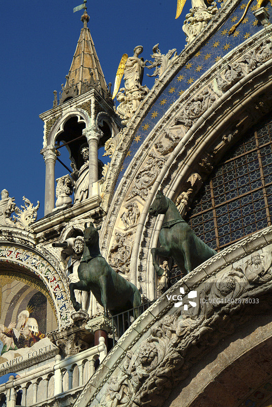 意大利，威尼斯，圣马可大教堂图片素材