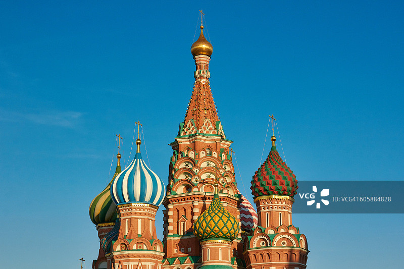 圣巴西尔大教堂，莫斯科图片素材