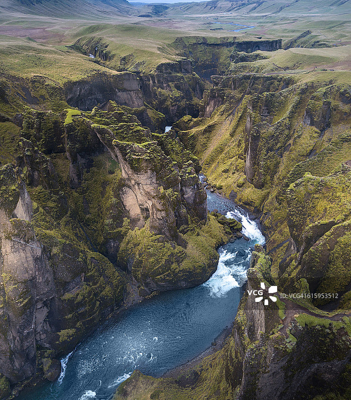 Fjaðrargljufur美丽的峡谷图片素材