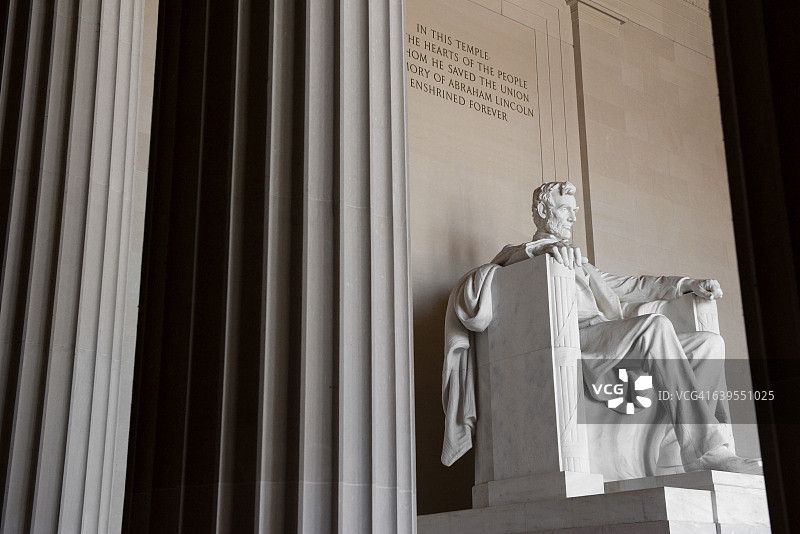 美国华盛顿林肯纪念堂图片素材
