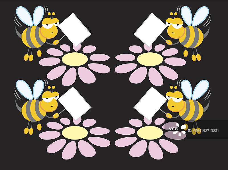 绝妙的蜜蜂指南和鲜花图片素材