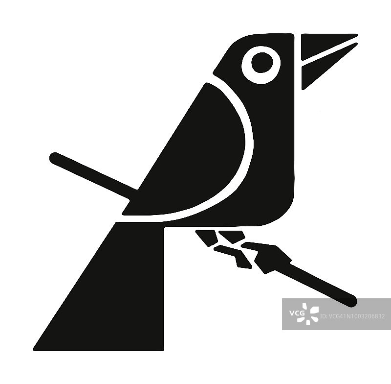 Sillhouette鸟图片素材