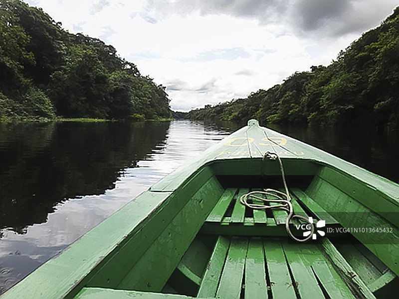 亚马逊的旅游交通图片素材