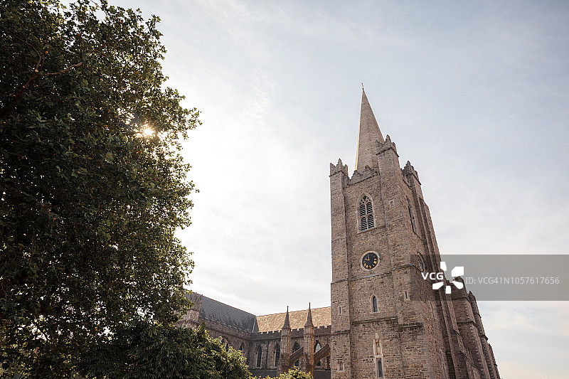 爱尔兰都柏林的圣帕特里克大教堂图片素材