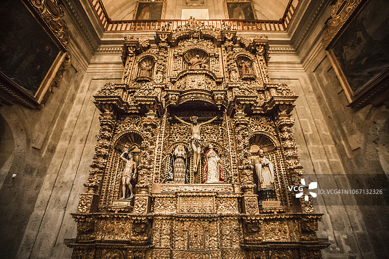 秘鲁。阿雷基帕教会公司图片素材