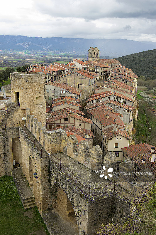 西班牙布尔戈斯省卡斯提尔和León自治社区。图片素材