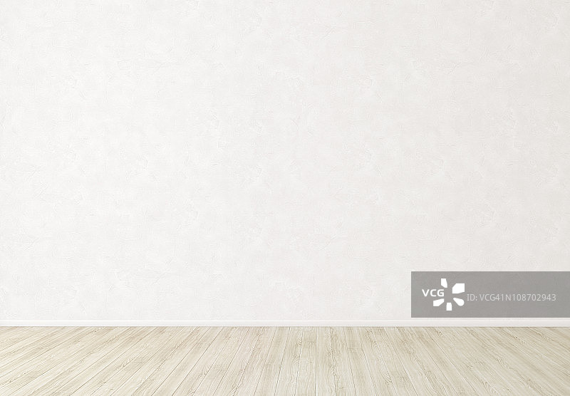 白色灰泥墙在空的室内房间背景图片素材