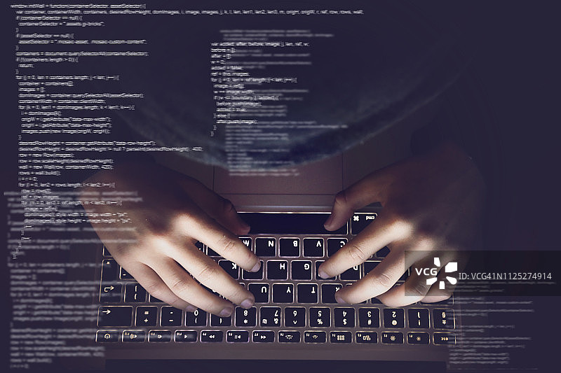 黑客网络计算机犯罪网络攻击网络安全编程代码密码保护图片素材