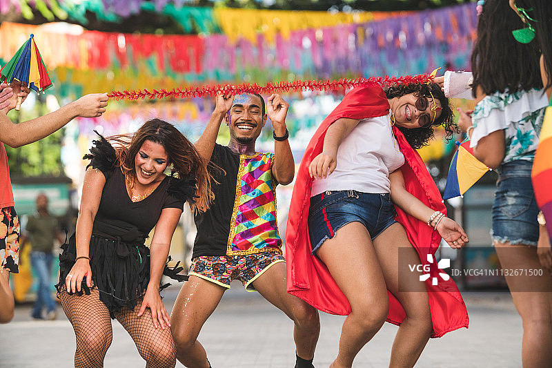 巴西街头狂欢节图片素材