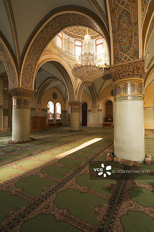 朱玛清真寺祈祷大厅图片素材