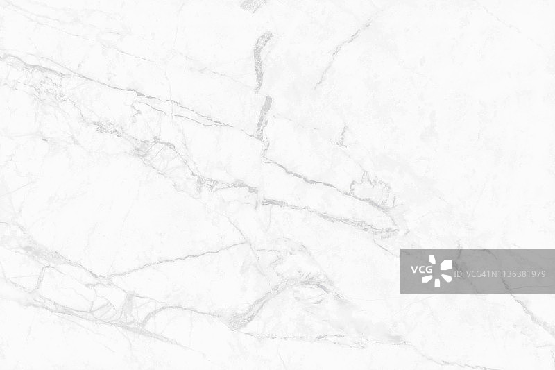 白色灰色大理石纹理背景与细节结构高分辨率，抽象豪华无缝瓷砖石材地板在自然的图案设计艺术作品。图片素材