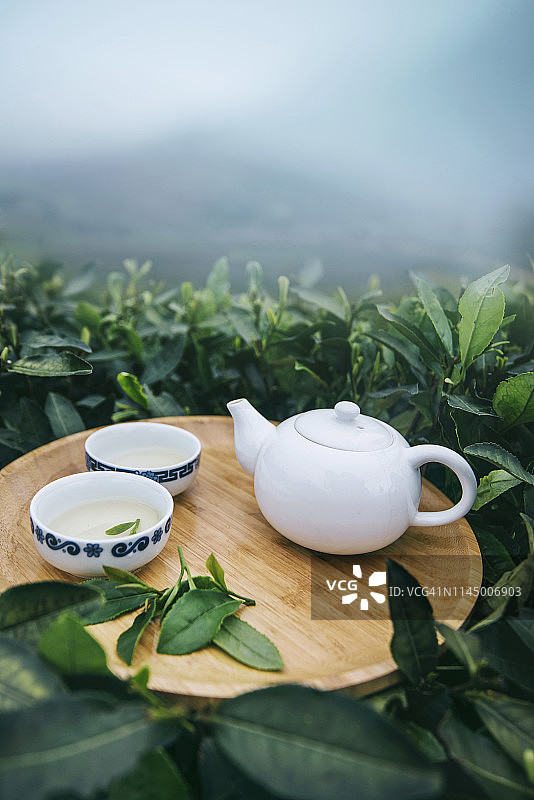 中国茶道。图片素材