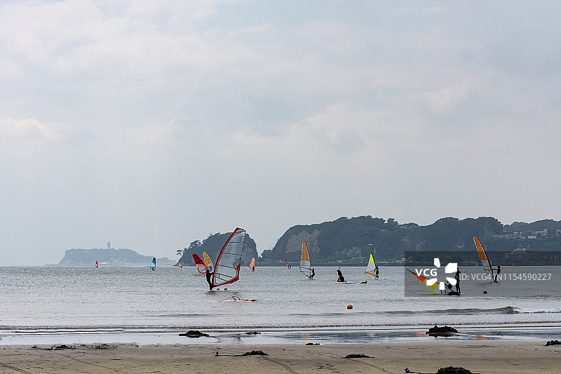 帆板运动在日本图片素材