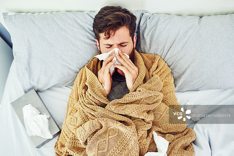 患流感是最糟糕的!图片素材